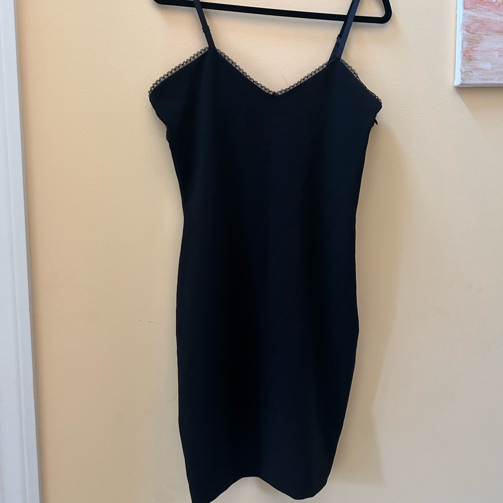 Elegant Black Slip Dress